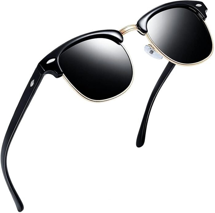 Huk Clubmaster sunglasses with UV Protection