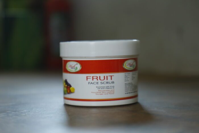 Huk Fruit Face Scrub with Aloe Vera & Vitamin E