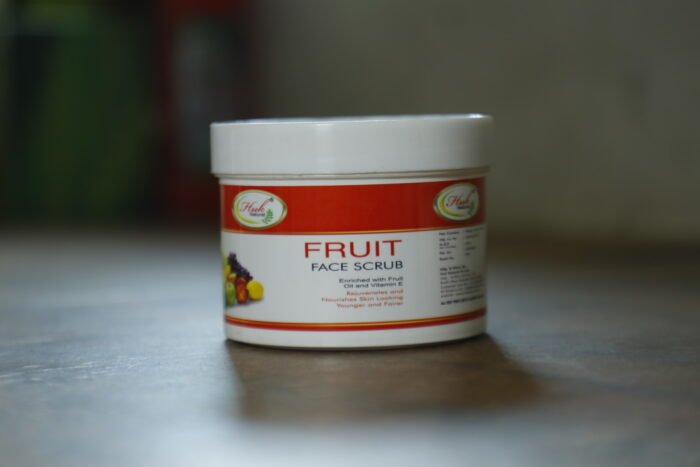 Huk Fruit Face Scrub with Aloe Vera & Vitamin E