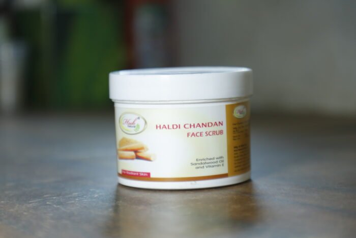 Huk Haldi Chandan Face Scrub with Sandal Oil