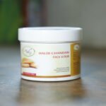 Huk Haldi Chandan Face Scrub with Sandal Oil