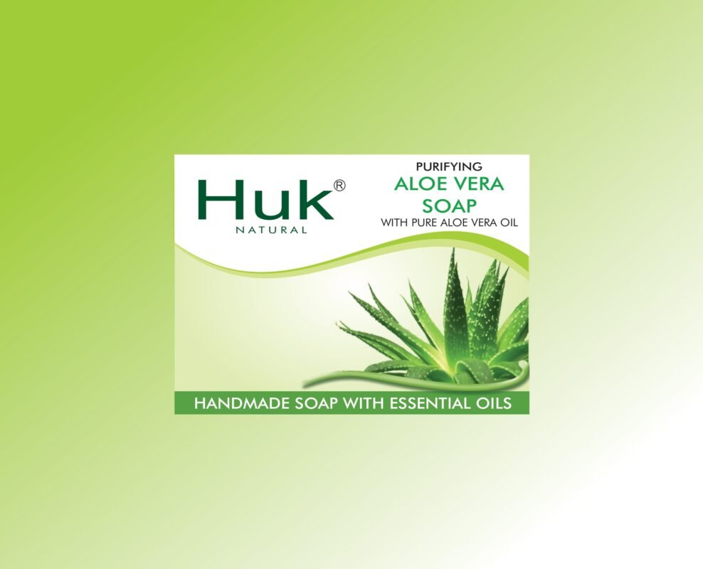 Huk Aloe Vera Soap With Coconut Oil ( Pack Of 4 )