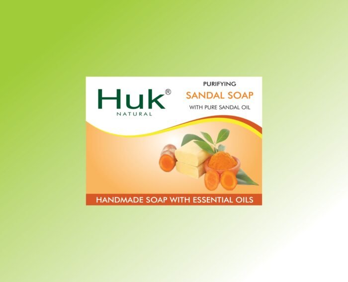 Huk Sandal Soap With Coconut Oil & Sandal Oil