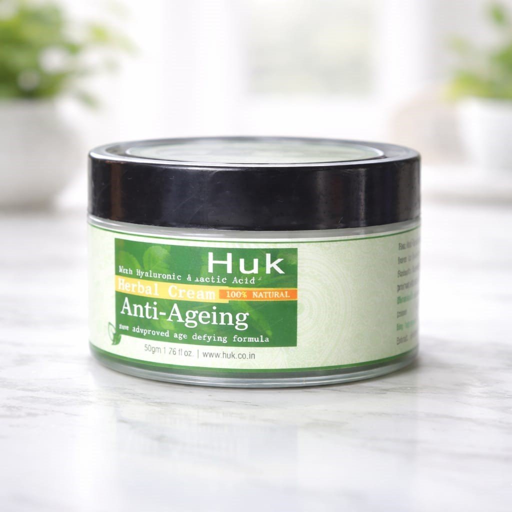Huk Anti-Aging Cream with Hyaluronic Acid & Licorice Huk Anti-Aging Cream with Hyaluronic Acid & Licorice