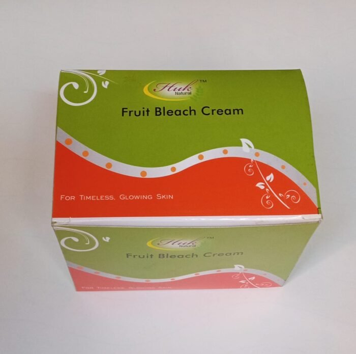 Huk Fruit Bleach Cream with Aloe Vera & Vitamin E