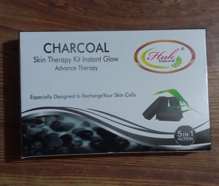 Huk Charcoal Facial Kit with Aloe Vera & Vitamin E