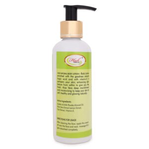 moisturizing body lotion with aloe vera & jojoba oil