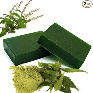 Huk Neem Tulsi Soap With Neem Oil & Coconut Oil