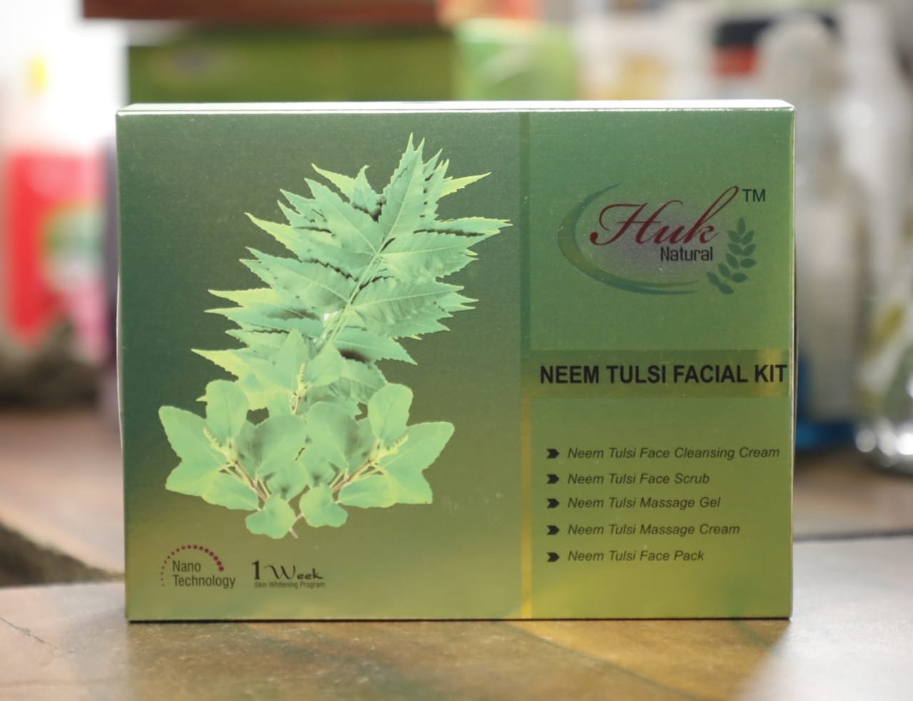 Huk Natural Neem Tulsi Facial Kit: The Ultimate Herbal Skincare Solution