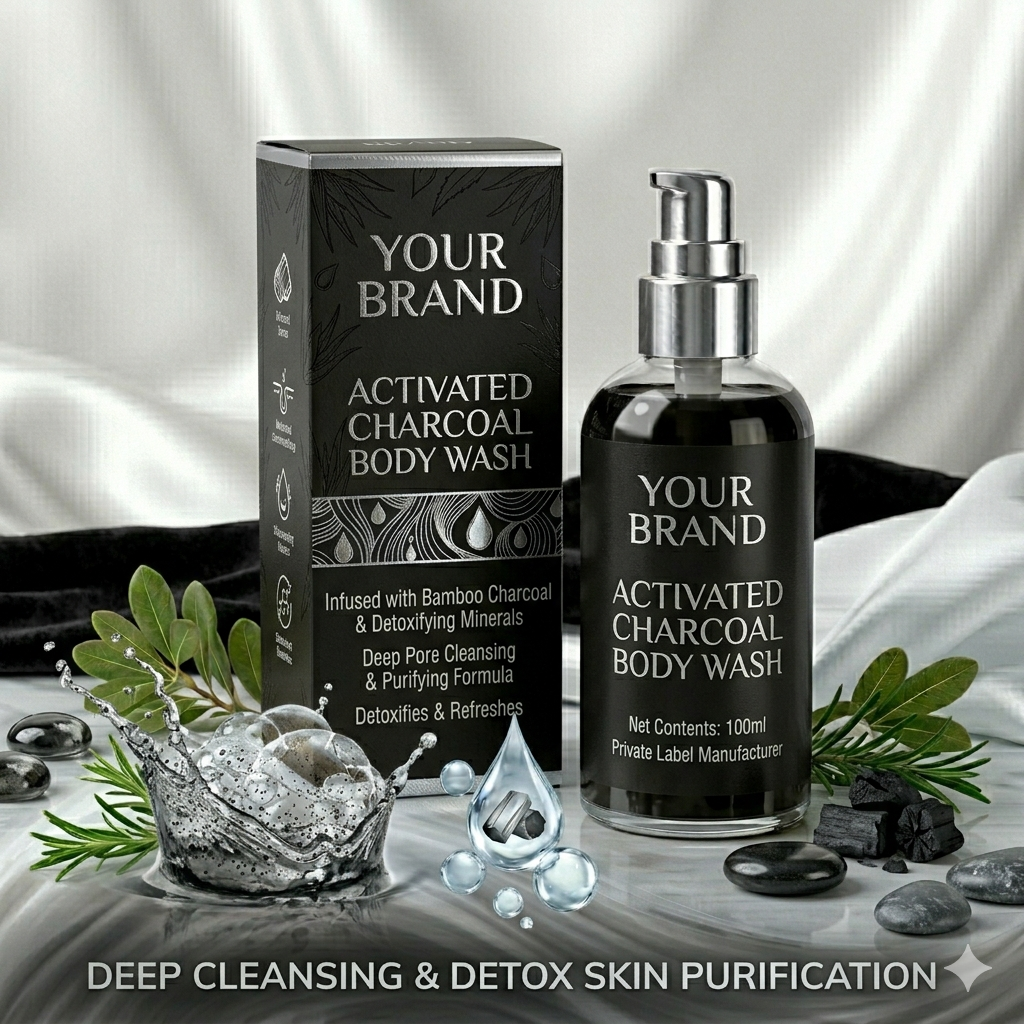 Activated Charcoal Body Wash