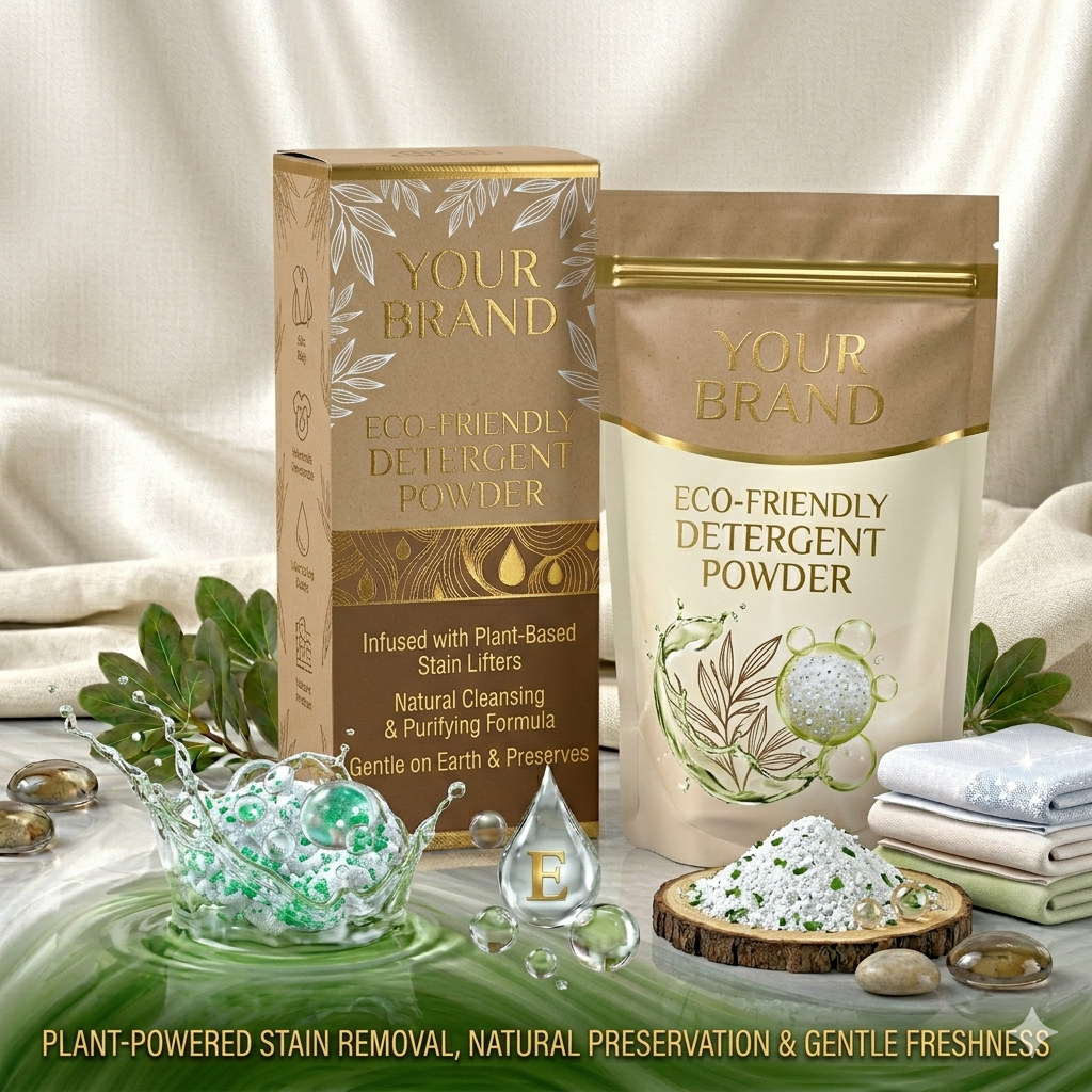 Eco-Friendly Detergent Powder