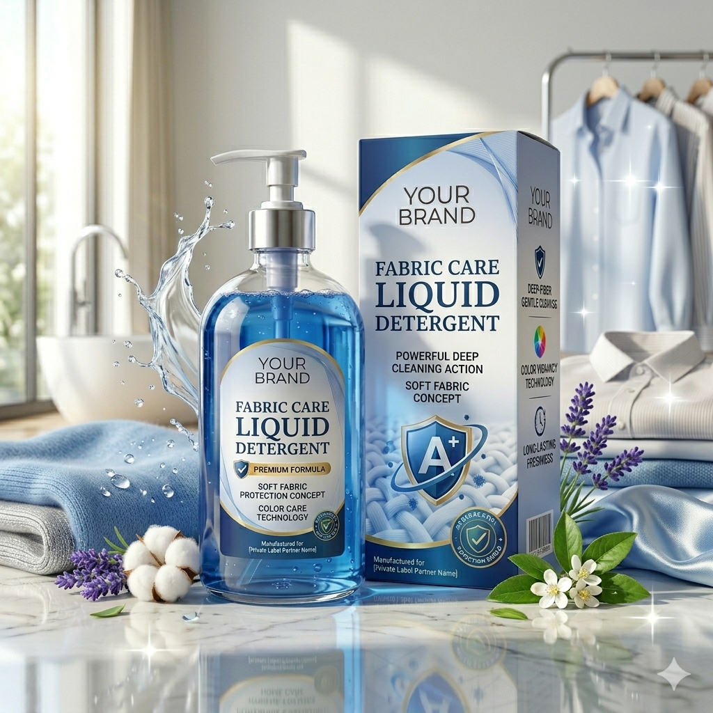 Fabric Care Liquid Detergent