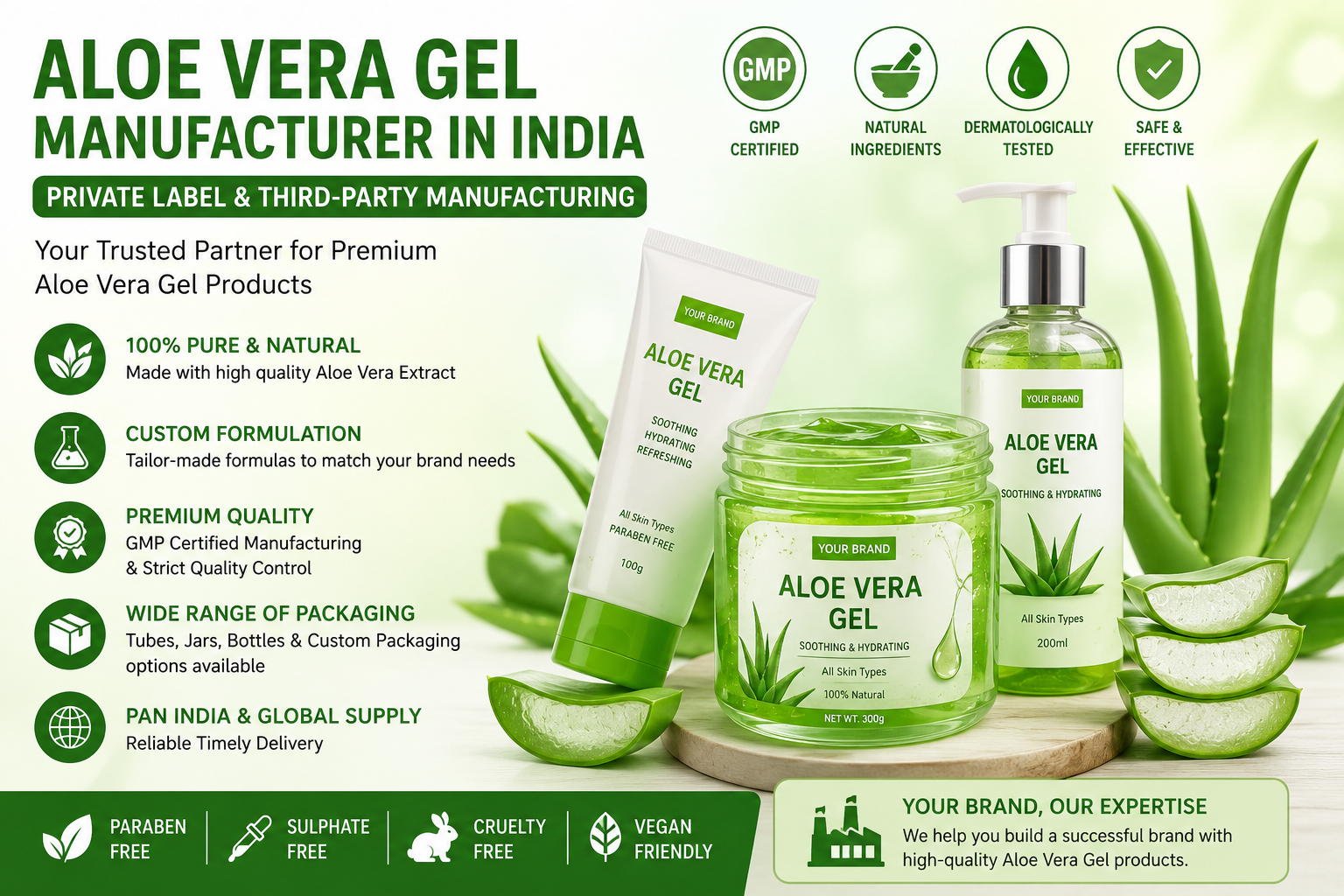 Aloe Vera Gel Manufacturer in India