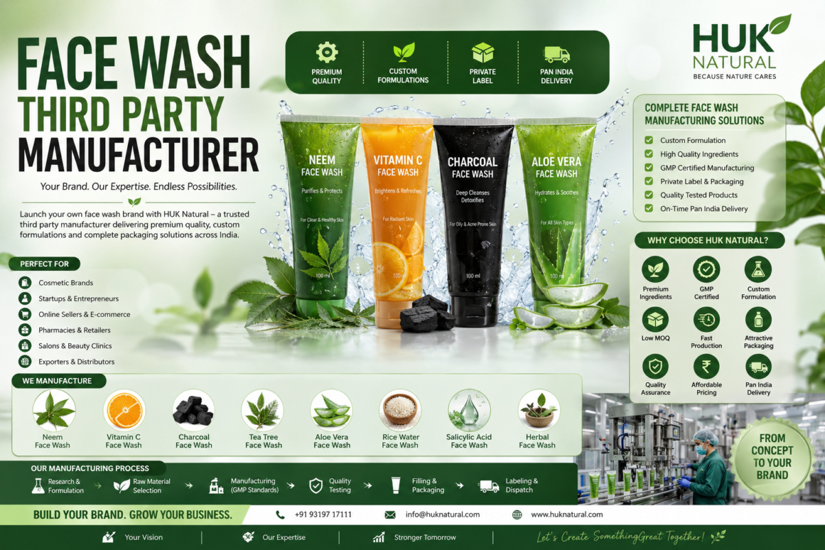 Face Wash Third Party Manufacturer