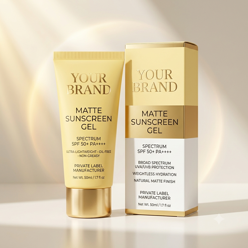 Matte Sunscreen Gel SPF 50++++