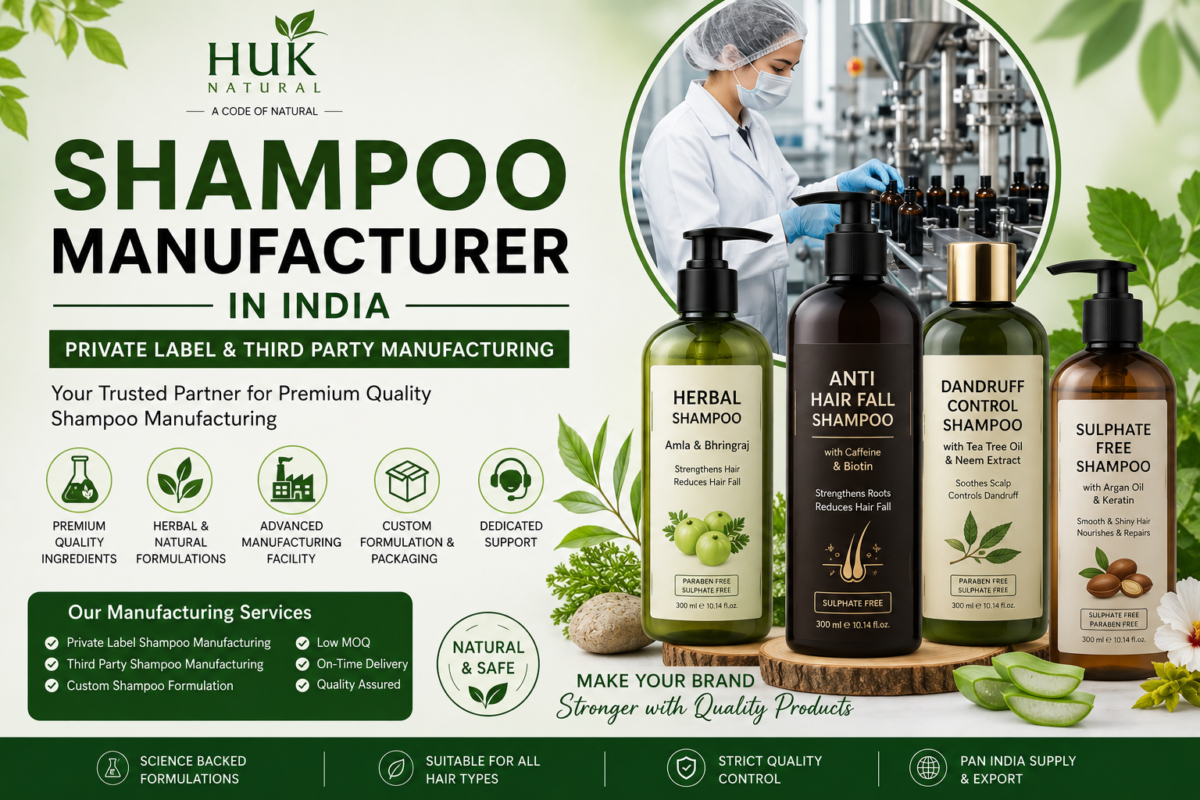 Shampoo Manufacturer in India | Private Label Company