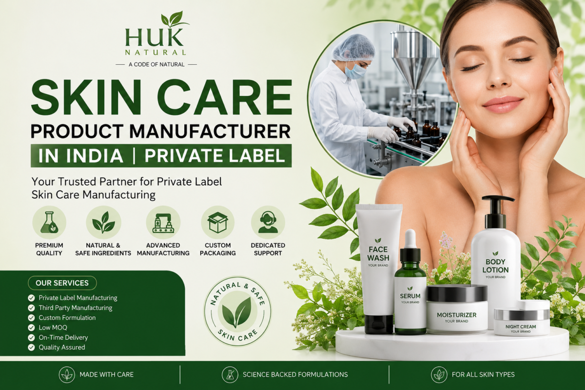 Skin Care Product Manufacturer in India | Private Label
