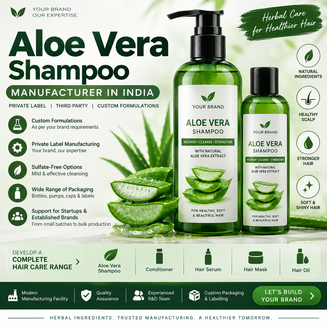 Aloe Vera Shampoo Manufacturer