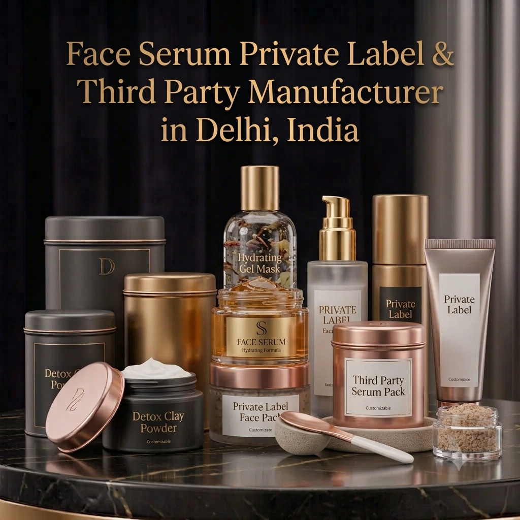 Face Serum Private Label & Third Party Manufacturer in Delhi - HUK Natural