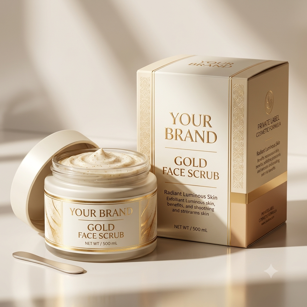 Gold Face Scrub