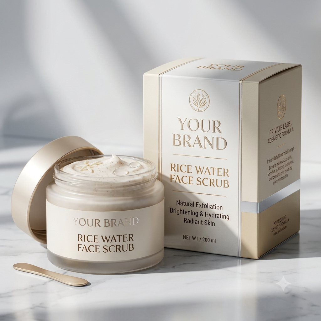 Rice Water Face Scrub