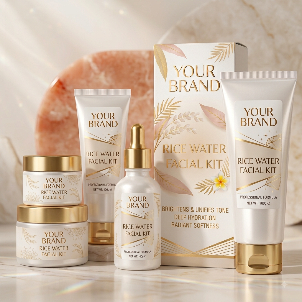 Rice Water Facial Kit