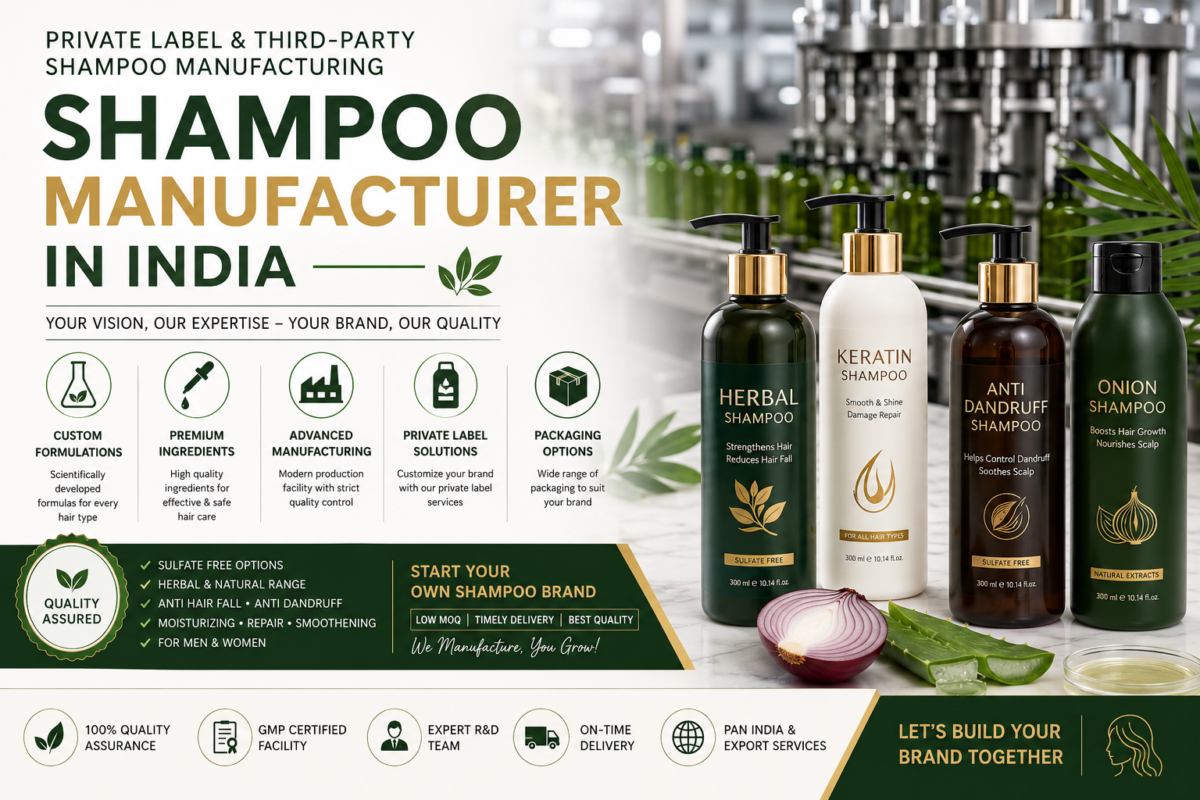 Shampoo Manufacturer in India