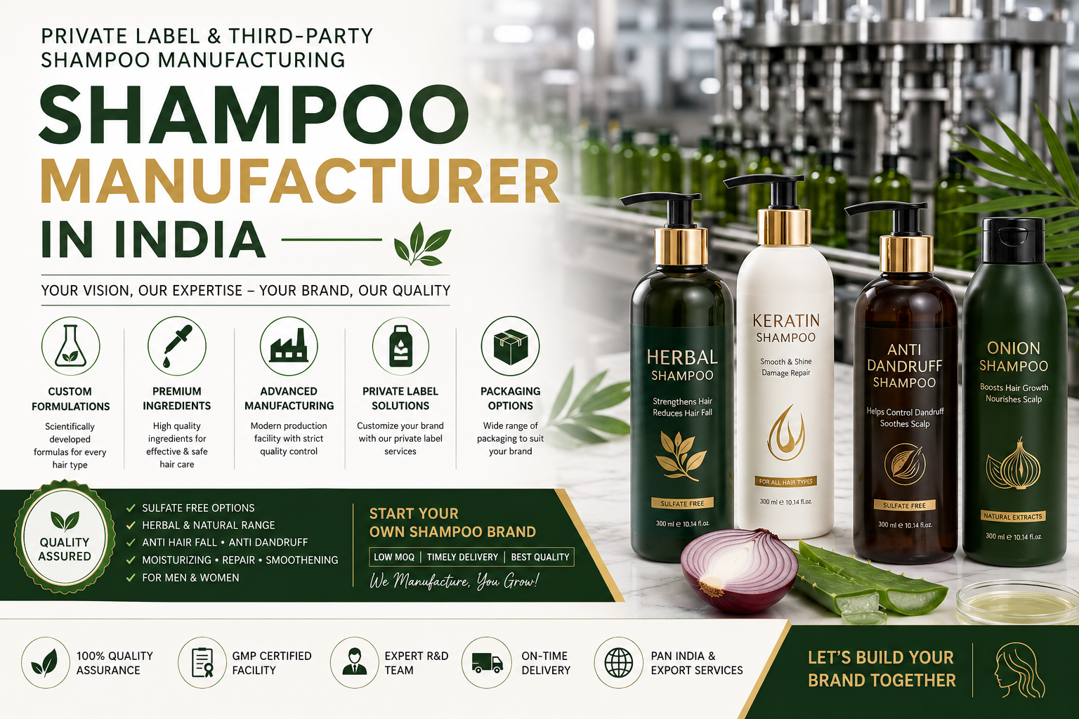 Shampoo Manufacturer in India