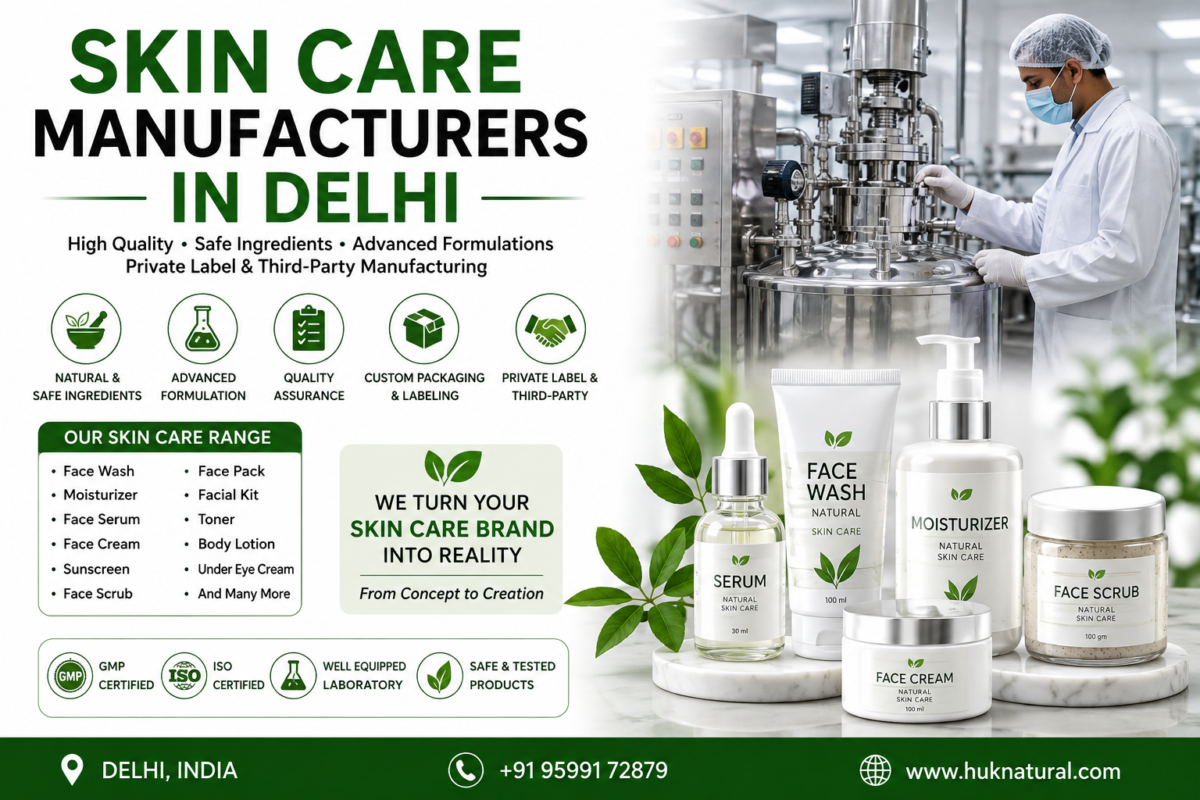Skin Care Manufacturers in Delhi