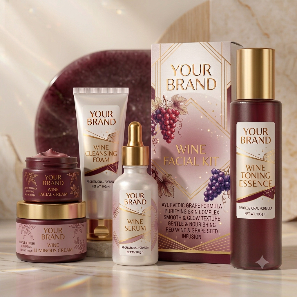 Wine Facial Kit