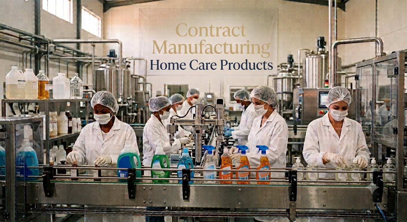 HUK Natural - Leading contract manufacturing home care products partner with state-of-the-art facility