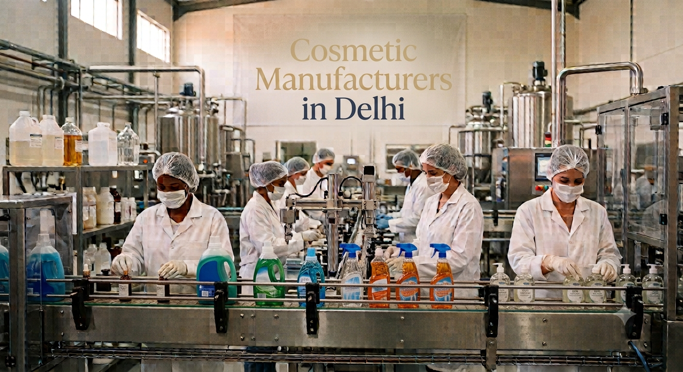 HUK Natural - Leading cosmetic manufacturers in Delhi with state-of-the-art facility